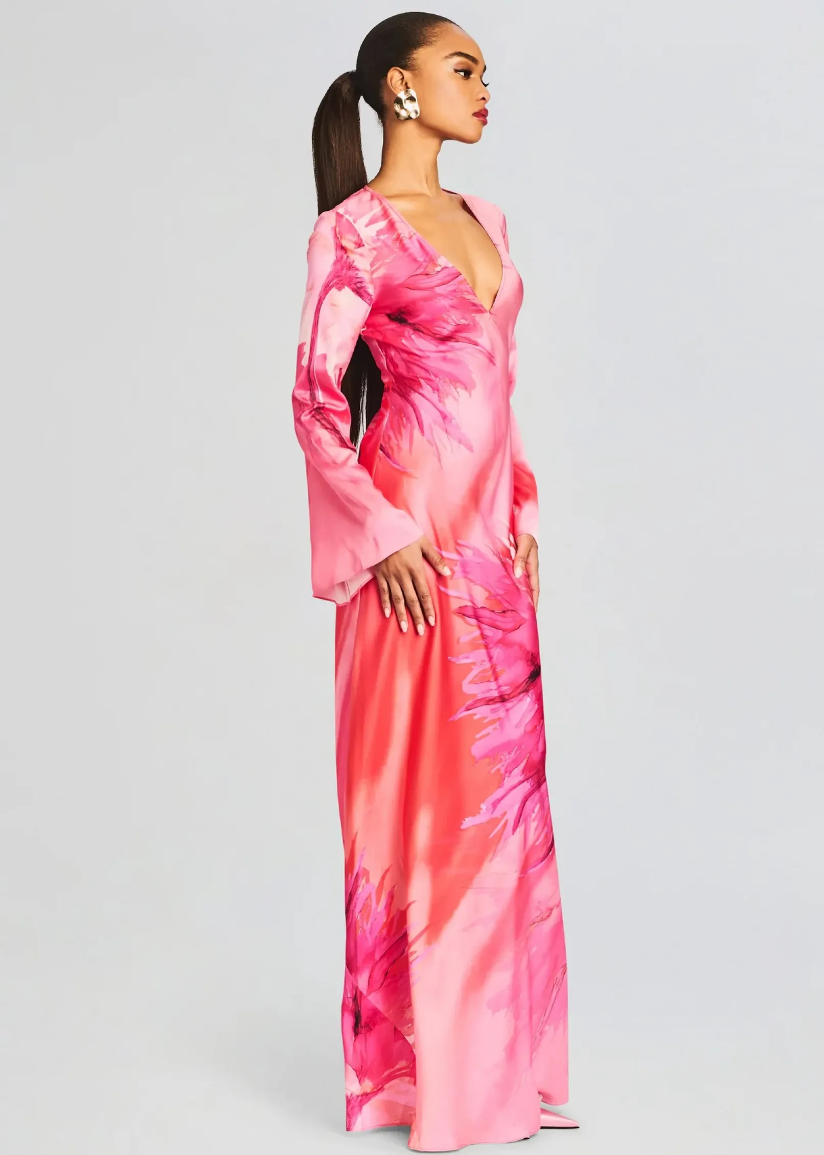 Shop Abira Long Dress Trending