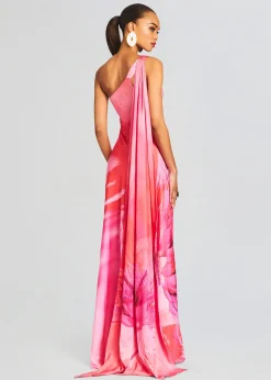 Hot Abira One Shoulder Long Dress Resort '24