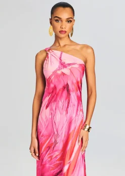 Hot Abira One Shoulder Long Dress Resort '24