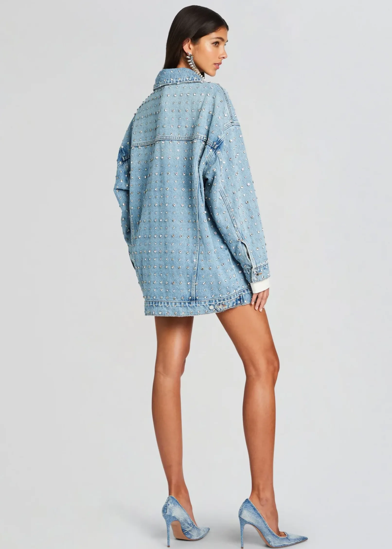 Best Ace Embellished Denim Jacket Jackets