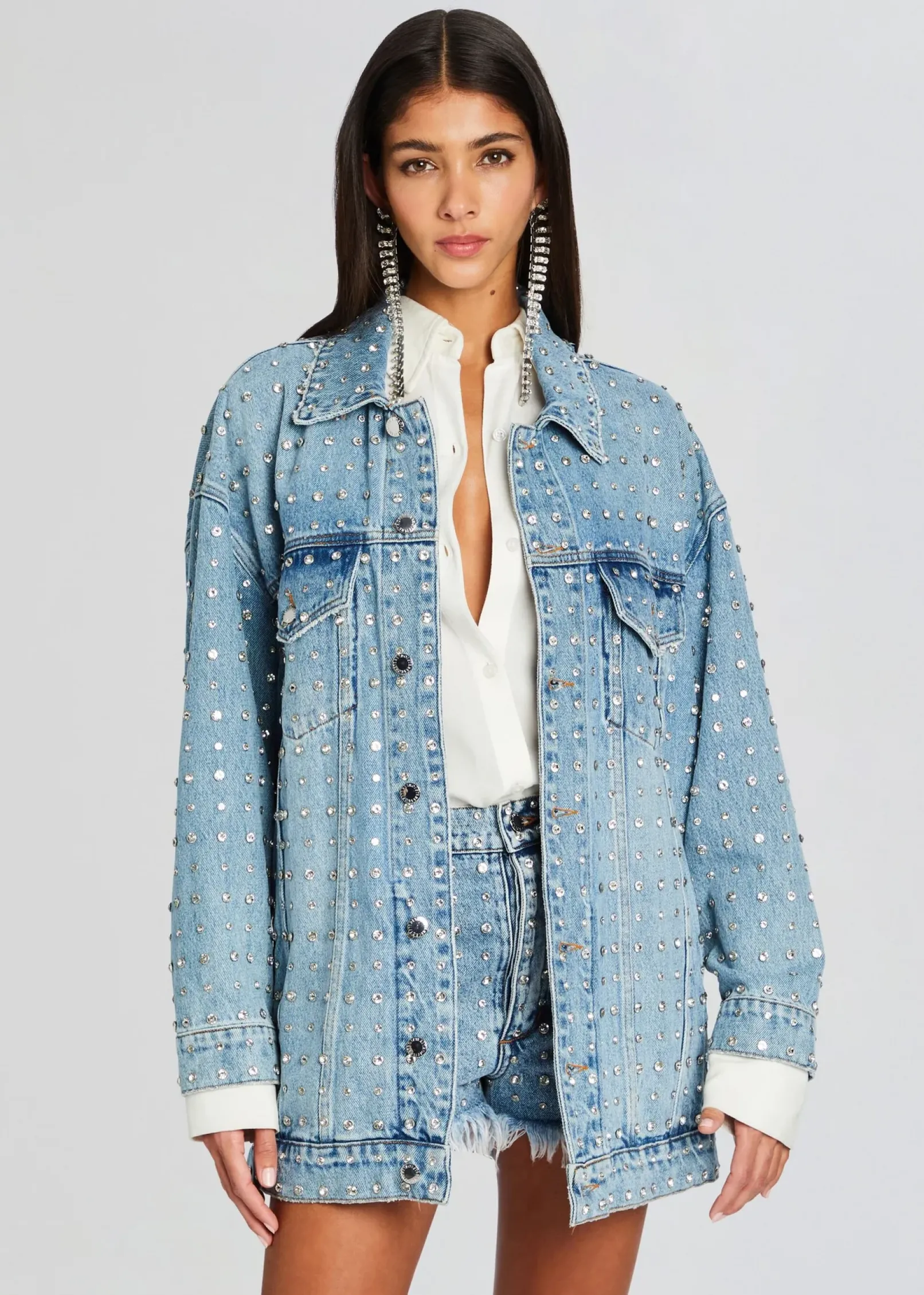Store Ace Embellished Denim Jacket RETROFÊTE