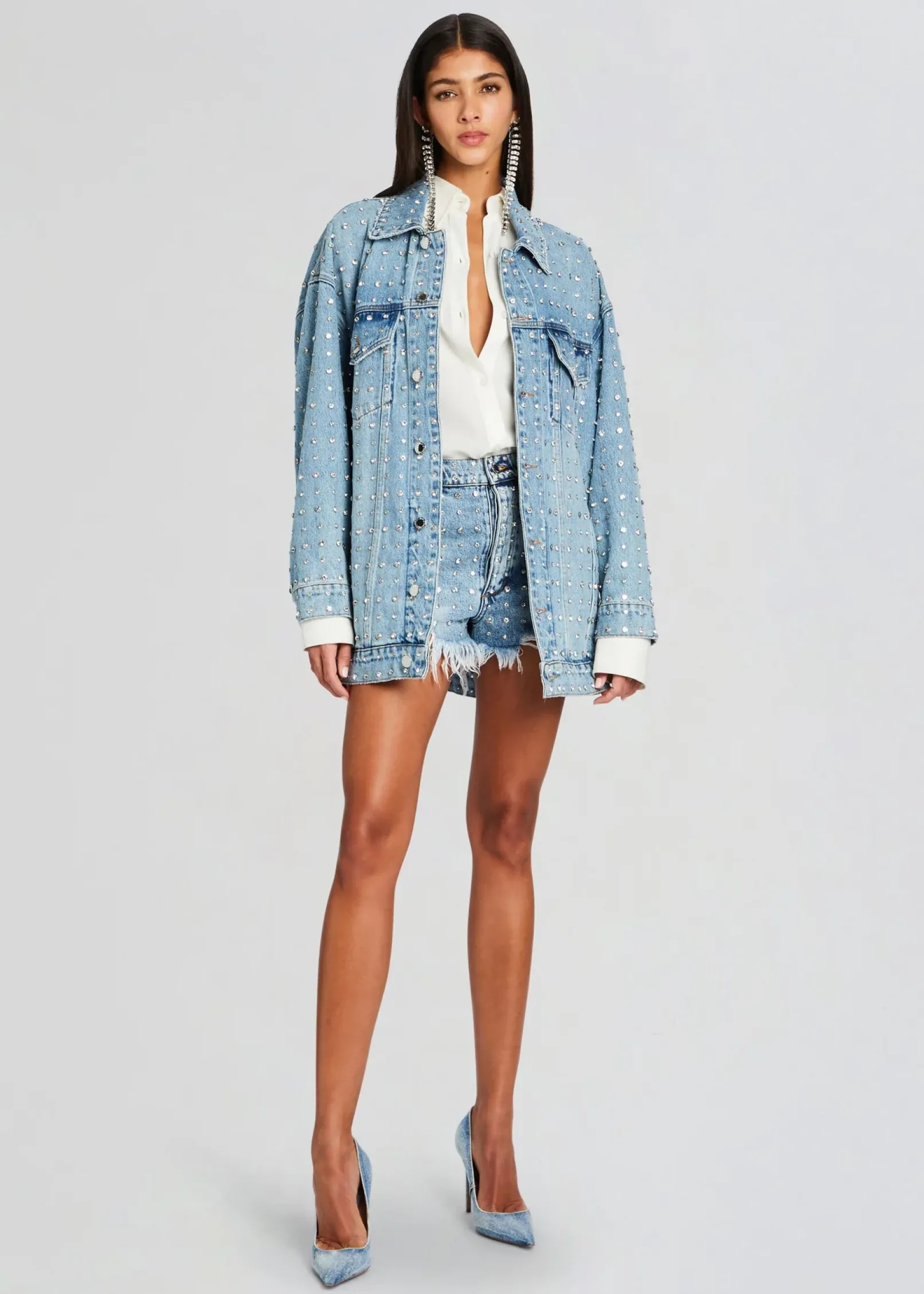 Store Ace Embellished Denim Jacket RETROFÊTE