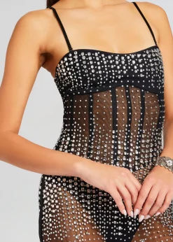 Discount Adelynne Sequin Jumpsuit Subtle Shimmer