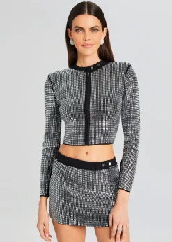 Outlet Aero Embellished Knit Jacket Jackets