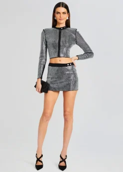 Outlet Aero Embellished Knit Jacket Night Out