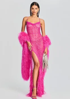 Outlet Alessandra Embellished Dress Gowns