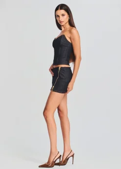 Outlet Allie Denim Top Day to Night