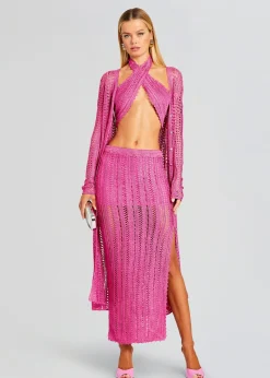 Fashion Allison Crochet Cardigan Spring Knits
