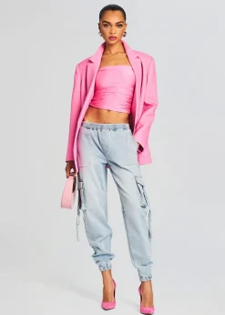 Cheap Amber Cargo Jogger Bottoms