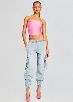 Cheap Amber Cargo Jogger Bottoms