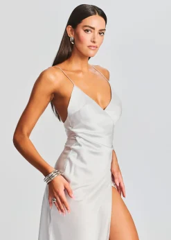 Cheap Amina Silk Dress Guest Of