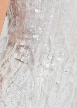 Outlet Anastasia Sequin Feather Dress Bridal Party