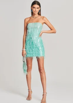 Best Sale Anastasia Sequin Feather Dress RETROFÊTE