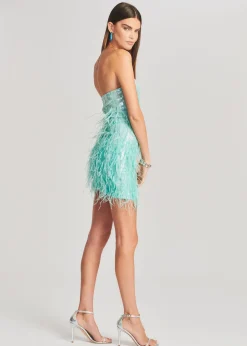 Best Sale Anastasia Sequin Feather Dress RETROFÊTE
