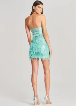 Best Sale Anastasia Sequin Feather Dress RETROFÊTE