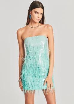 Best Sale Anastasia Sequin Feather Dress RETROFÊTE