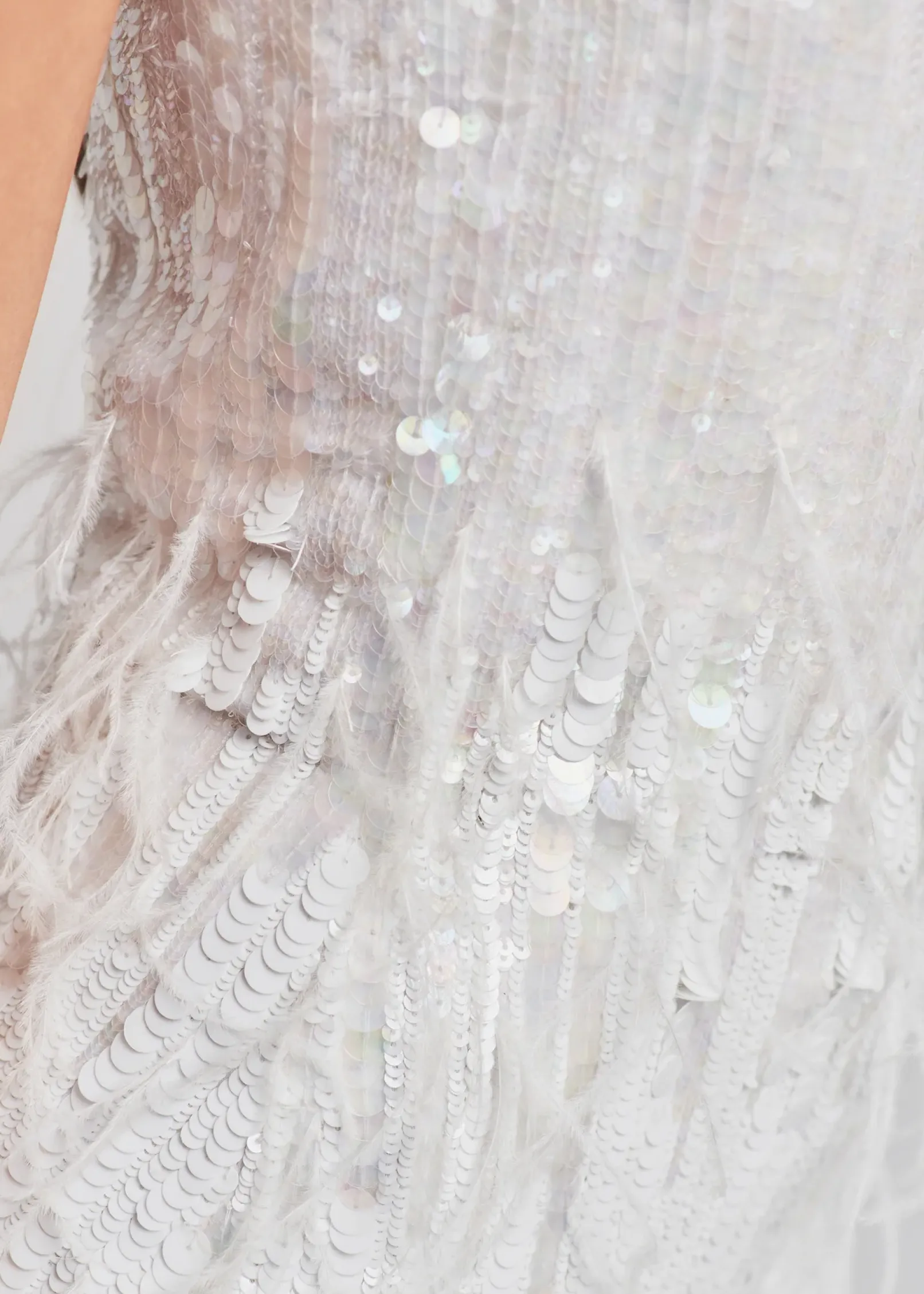 Discount Anastasia Sequin Feather Dress Bachelorette Party