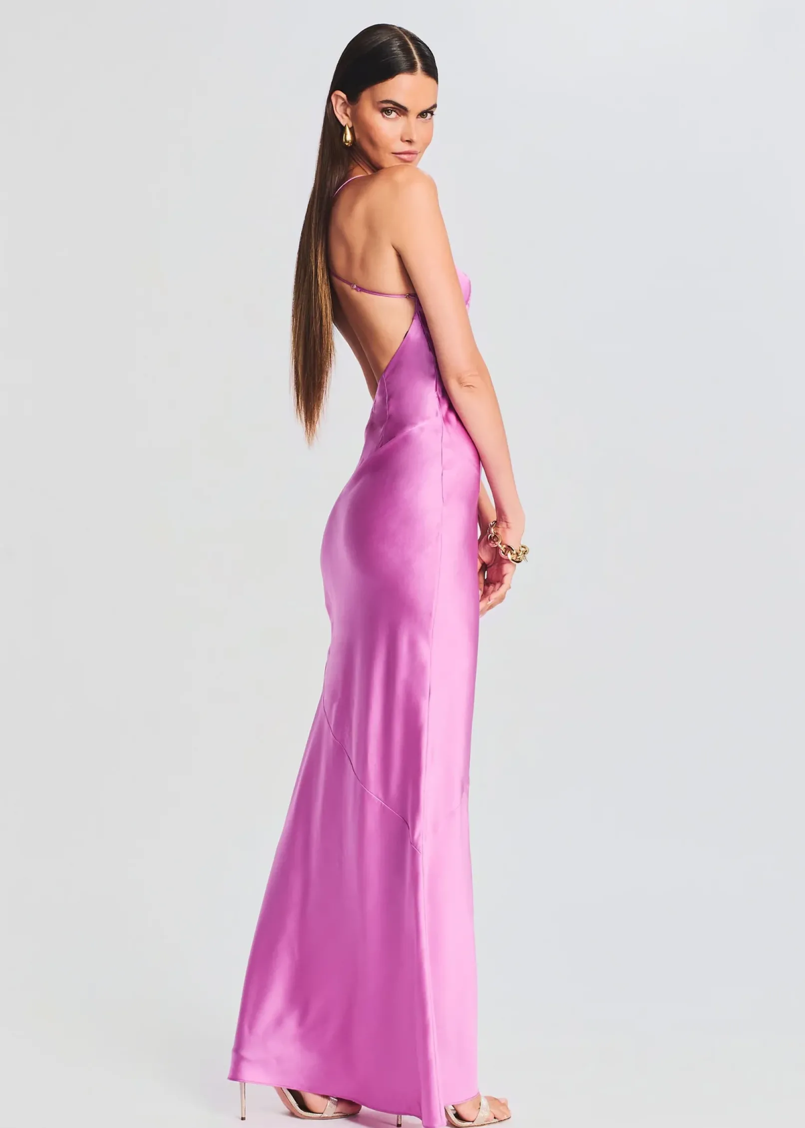 New Andie Silk Gown Guest Of