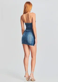 Outlet Andreia Denim Dress Dresses