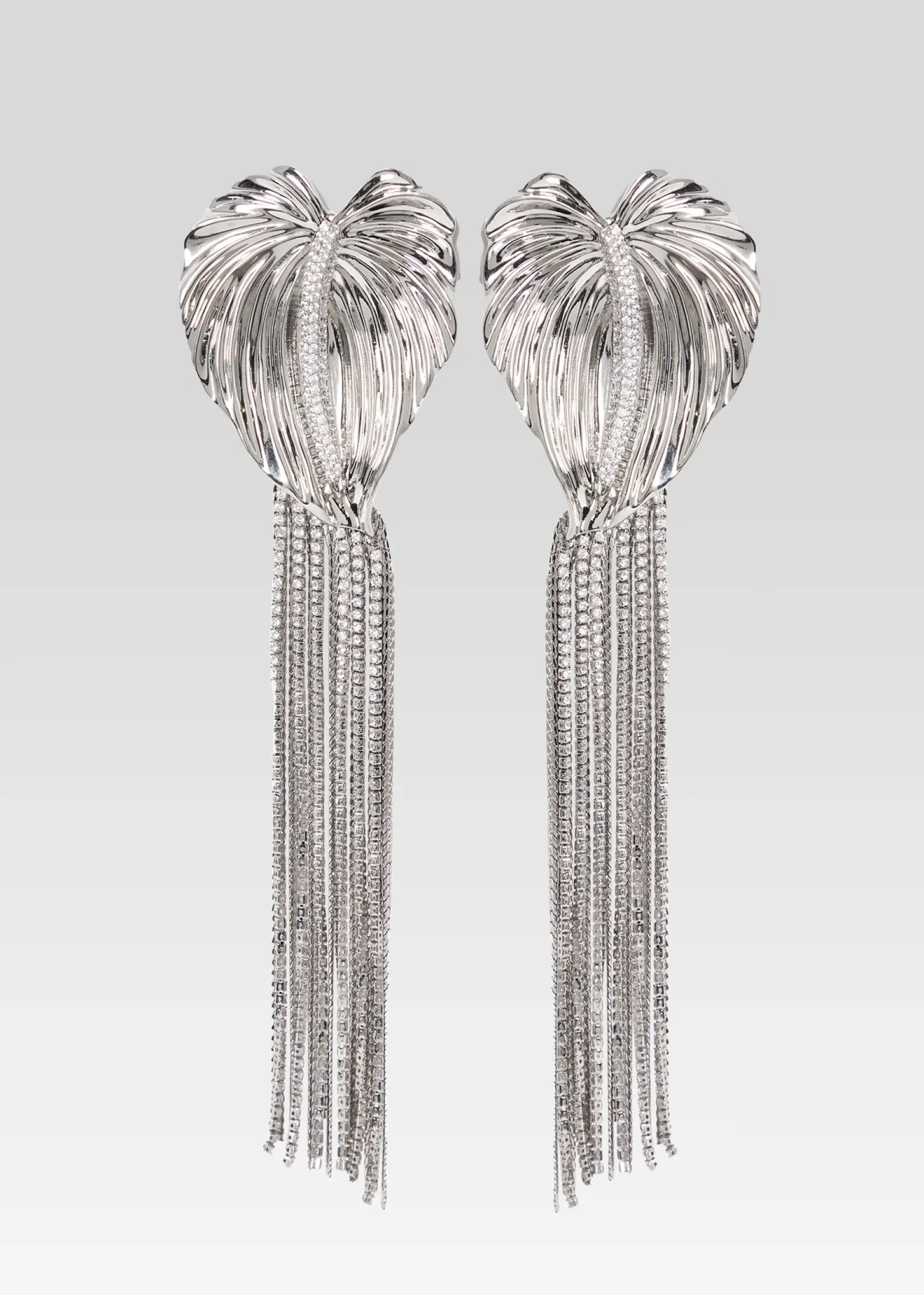 Cheap Anthurium Drop Crystal Earring Accessories