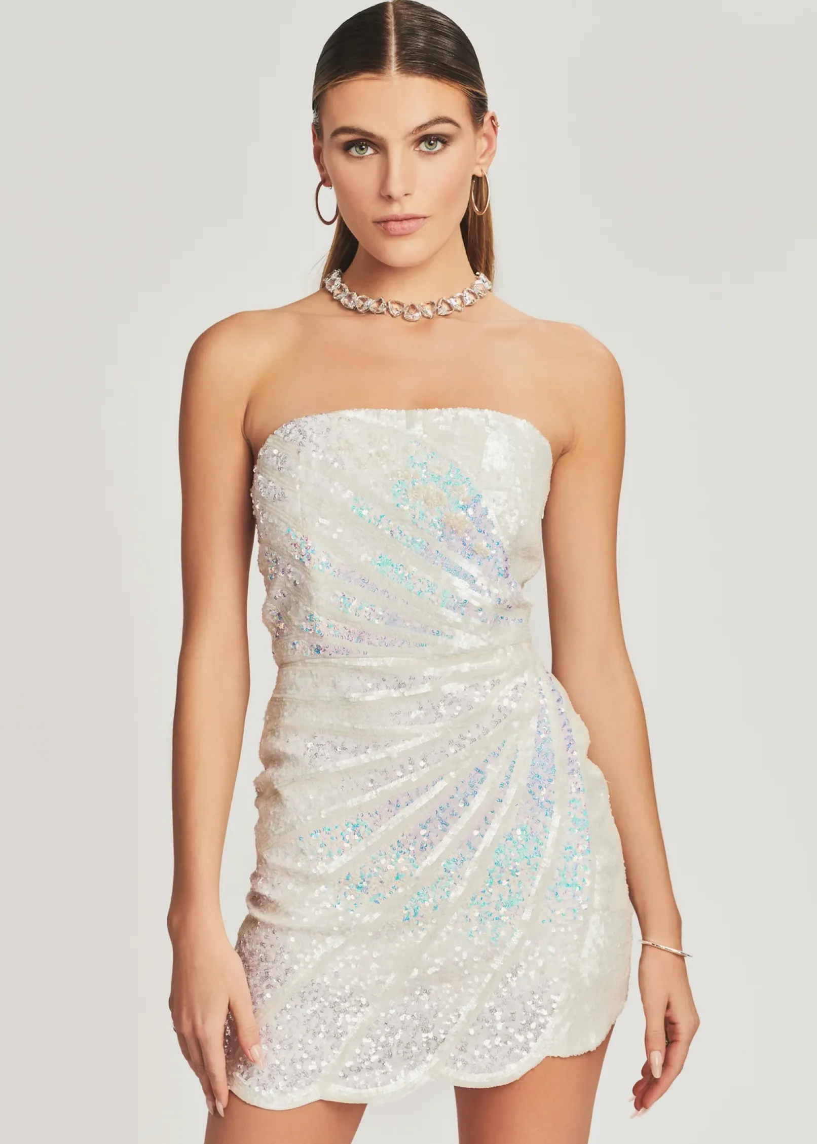 Cheap Arabelle Sequin Dress The Destination Bride