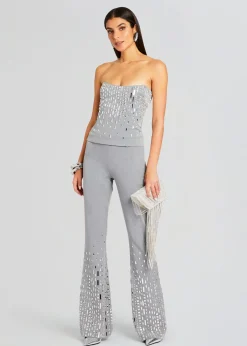 Best Aram Embellished Pant Subtle Shimmer