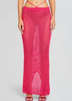Cheap Aria Knitted Skirt Swim