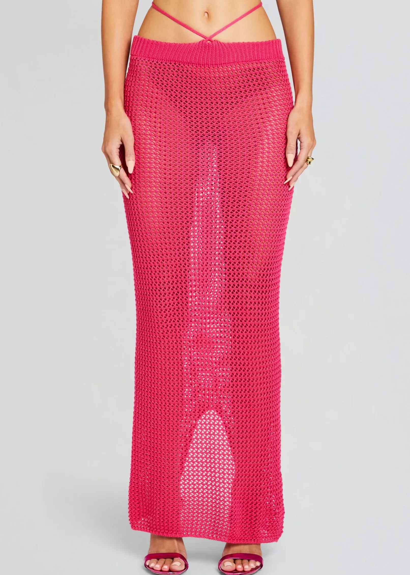 Flash Sale Aria Knitted Skirt Tropical Hues