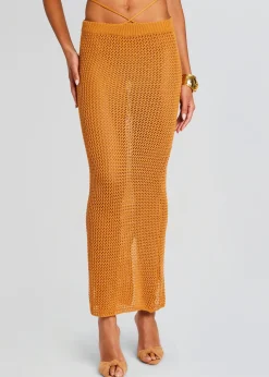 Hot Aria Knitted Skirt Sheer Bliss