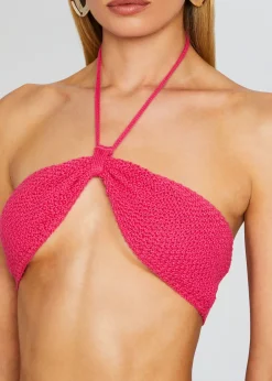 Clearance Aria Knitted Top Tropical Hues