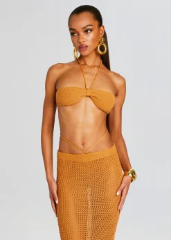 Fashion Aria Knitted Top Sheer Bliss