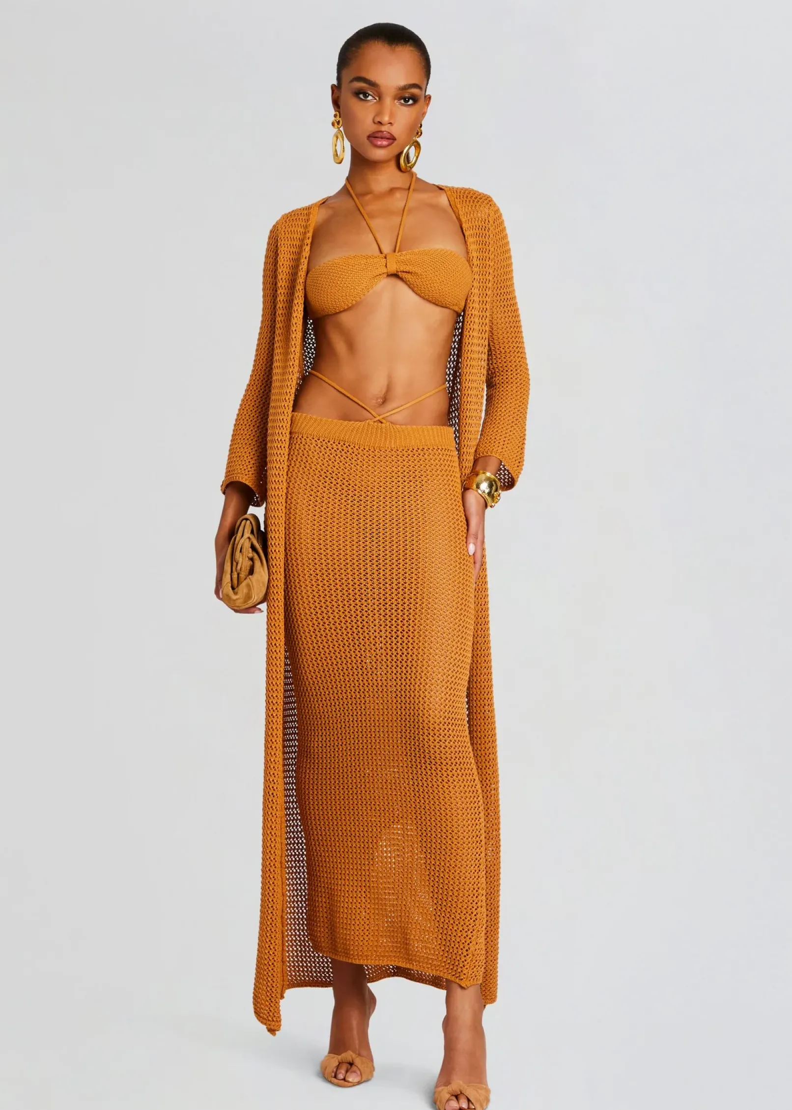 Fashion Aria Knitted Top Sheer Bliss