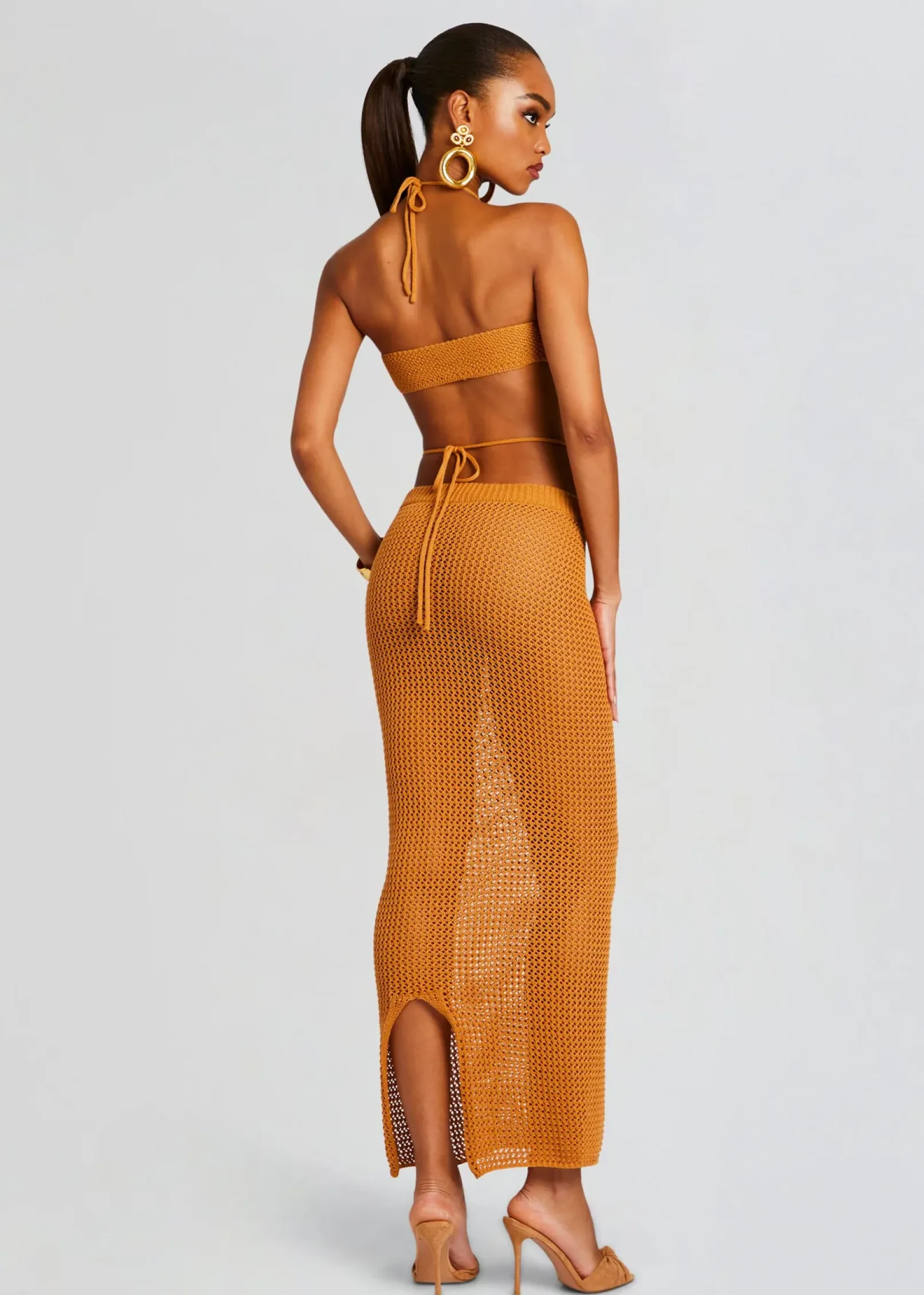 Fashion Aria Knitted Top Sheer Bliss