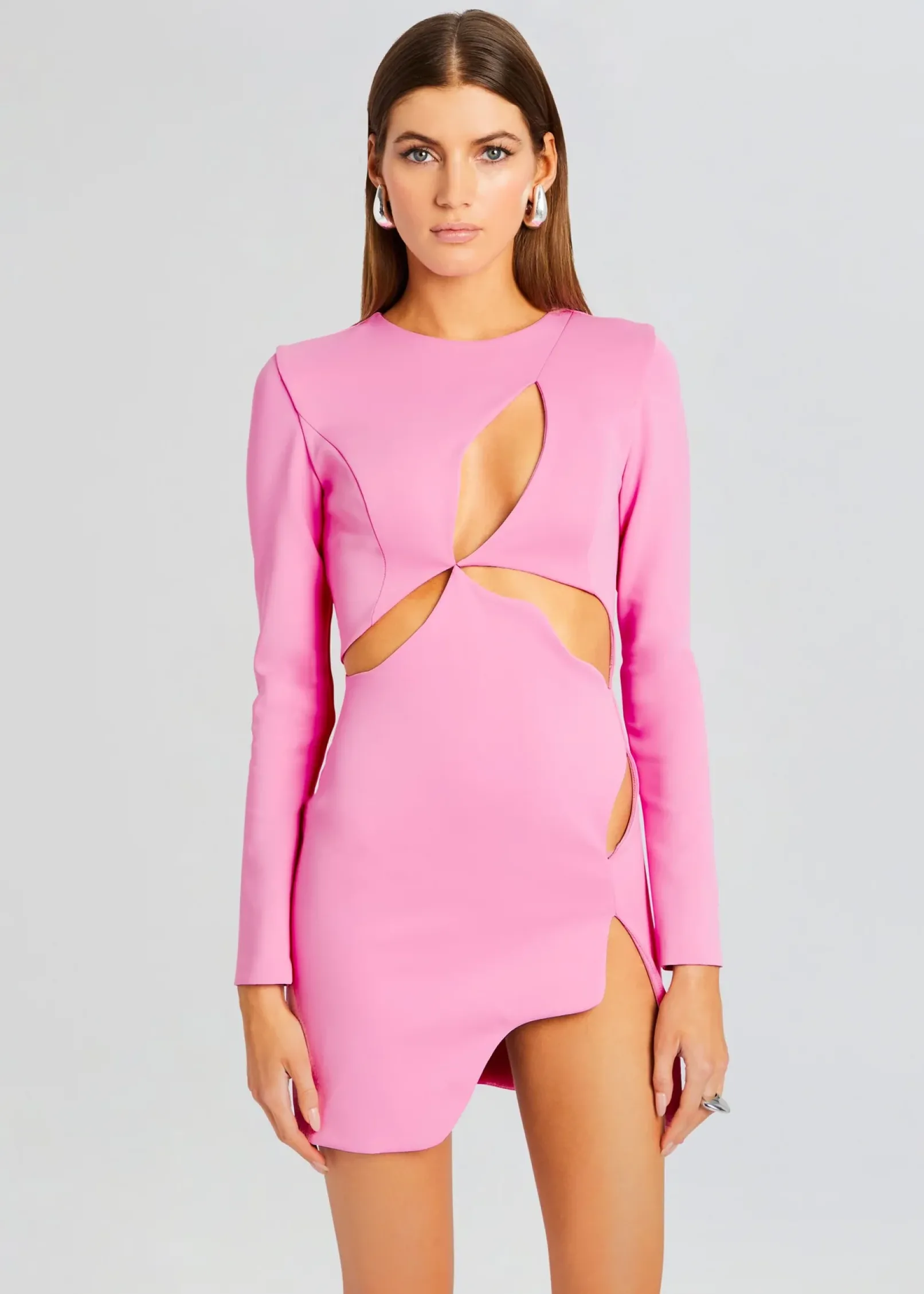 Sale Ariel Long Sleeve Mini Dress Night Out