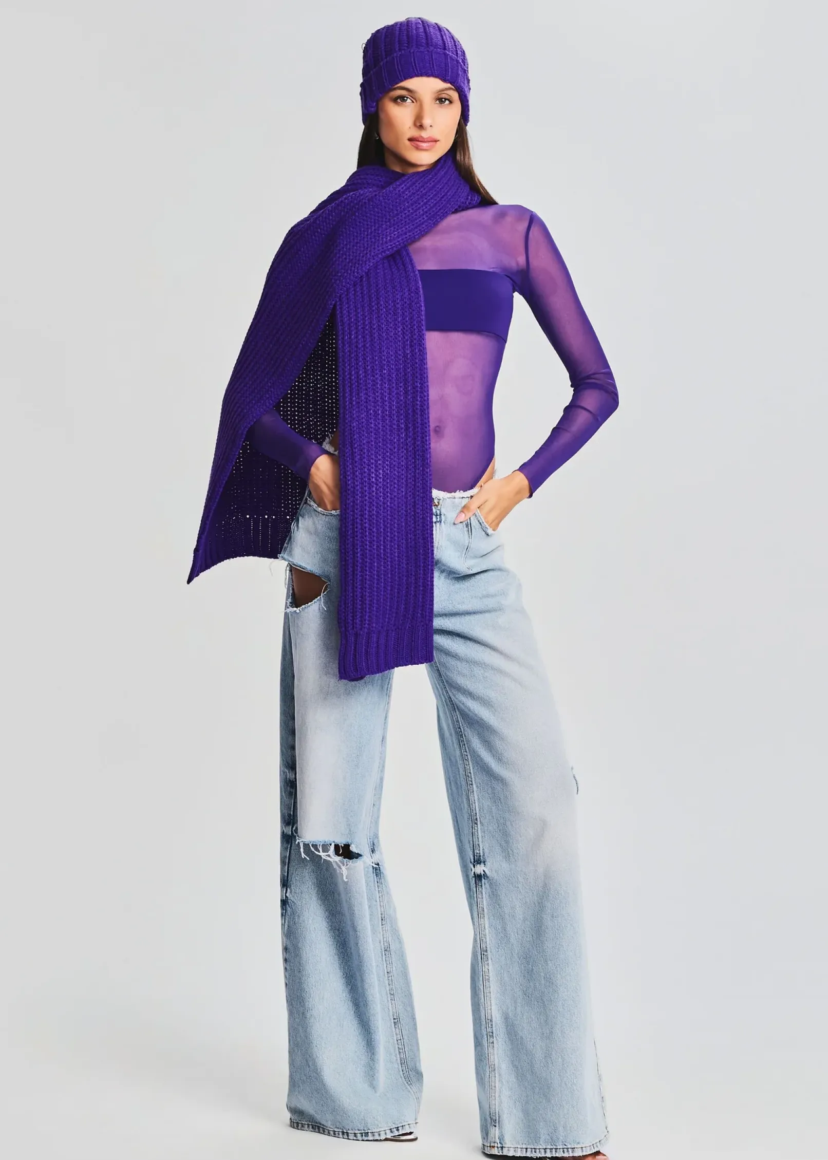 Best Sale Ash Scarf Outerwear