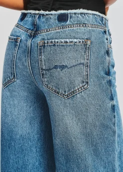 Clearance Aston Wide Leg Jean Bottoms