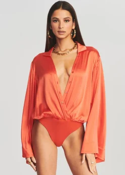 Clearance Avalon Silk Bodysuit Final Sale