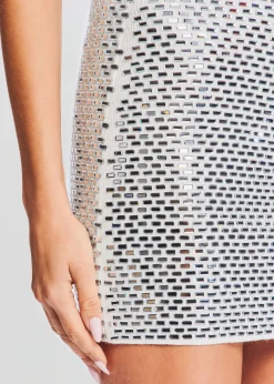 Sale Avanyah Embellished Knit Dress Mini