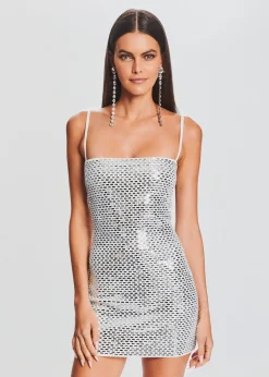 Sale Avanyah Embellished Knit Dress Mini