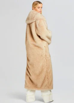 Best Sale Averie Faux Fur Coat Men Neutral Moments