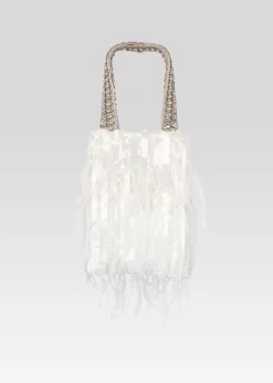 Cheap Avery Sequin Feather Bag Sequin Styles