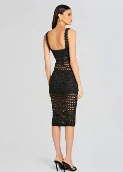 Shop Avril Knit Crochet Dress Spring Knits
