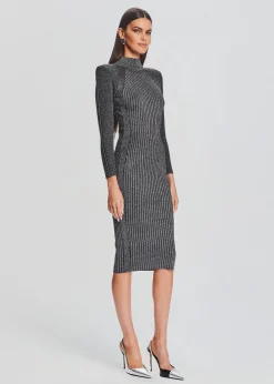 Outlet Aylin Rib Knit Dress Business Chic