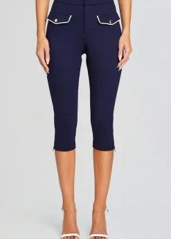 Hot Basil Capri Pant Business Chic