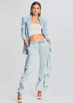 New Beckett Denim Blazer Jackets