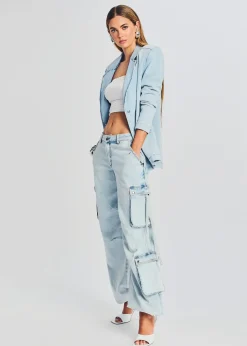 New Beckett Denim Blazer Jackets