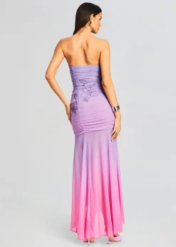 Best Blake Long Dress Tropical Hues