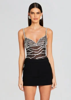 Fashion Bracie Embellished Bodysuit Exclusively Ours