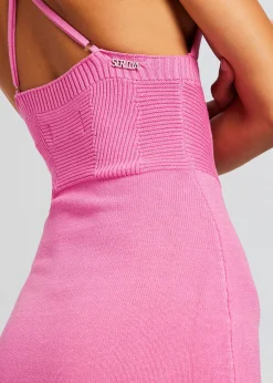 Shop Breah Corset Mini Dress Spring Knits