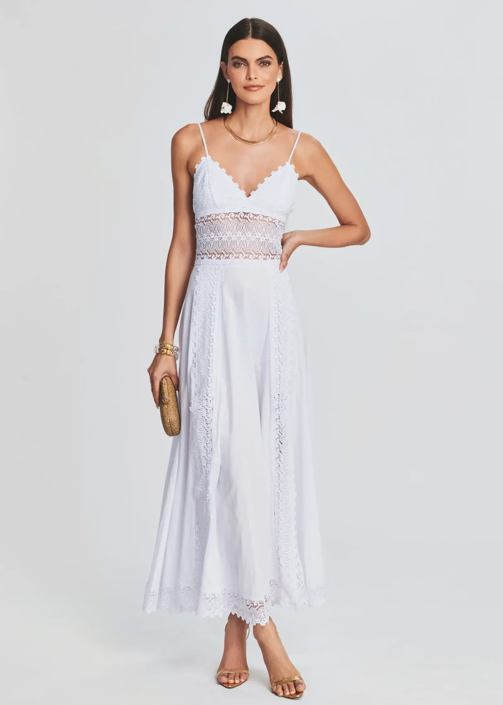 Clearance Brenda Long Dress Bridal Shower